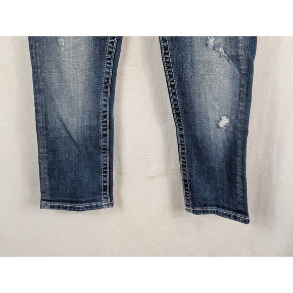 Miss Me Signature Cuffed Capri JP7189P Women's Size 25 - Picture 4 of 16